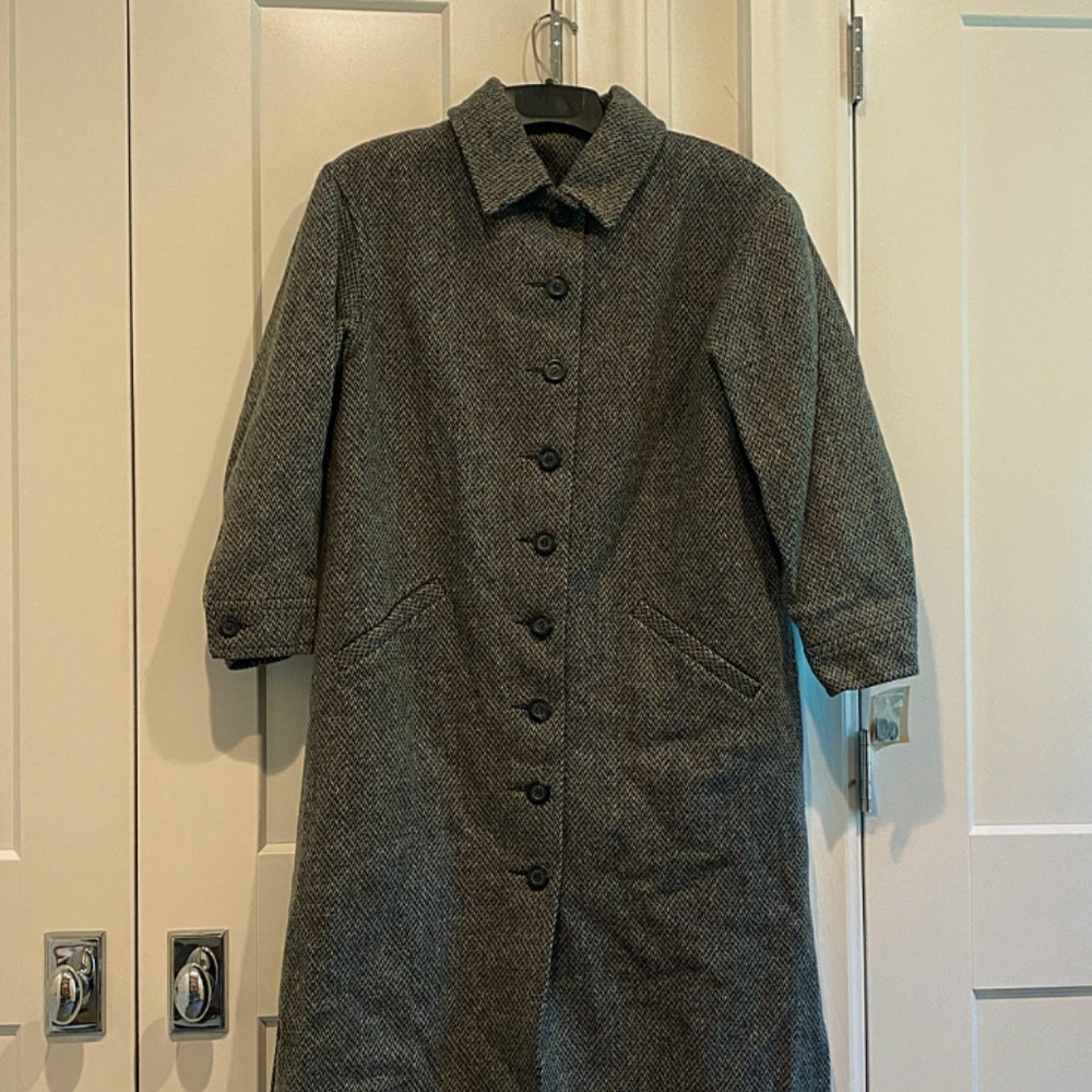 J.Jill Wool Coat 10 P Medium